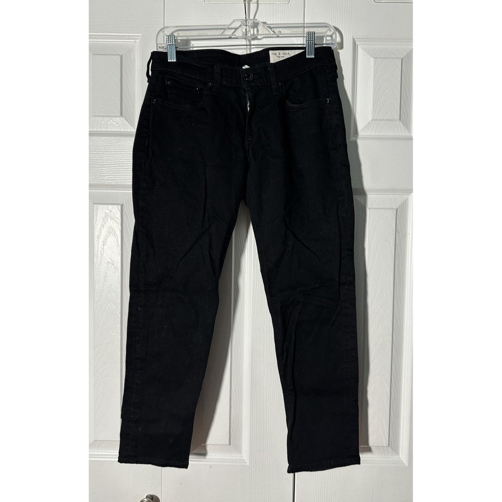 rag & bone Women's 's Size 26 Slim Black Denim Jeans USA